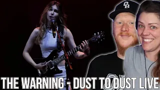 COUPLE React to The Warning - DUST TO DUST Live at Teatro Metropolitan | OFFICE BLOKE DAVE