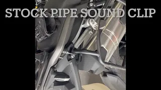 2022/2023 Triumph Tiger 1200 stock vs Pipe Werx slip on comparison