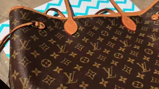How to Spot Authentic LOUIS VUITTON NEVERFULL MM BAG & Where to FIND DATE CODE!