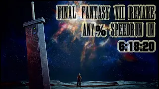 Final Fantasy VII Remake Speedrun in 6:18:20 (Former World Record) - Any% Easy Mode