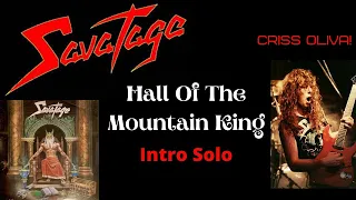 Savatage Hall Of The Mountain King Intro Solo - Criss Oliva!