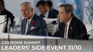 G20 Summit, Leaders’ side event “The role of the private sector in the fight against climate change”