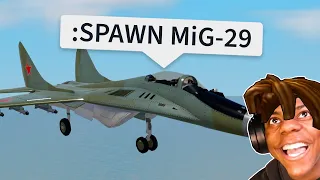 ROBLOX War Tycoon Funny Moments (MiG-29 FULCRUM)