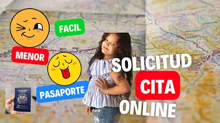 Cita online  para pasaportes de menores de edad RD