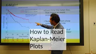 How to read Kaplan-Meier plots