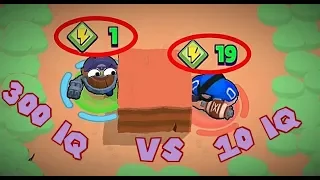 Смешные моменты Brawl Stars.exe 300 IQ VS 10 IQ | #3