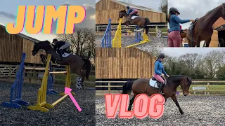FUN JUMPING VLOG | Shetlands, lunging and gridwork!
