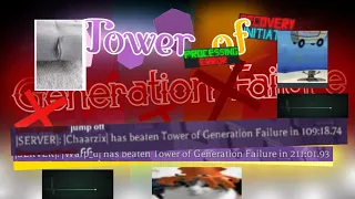 Tower of Generation Failure (CATASTROPHIC DIFFICULTY) JToH Roblox