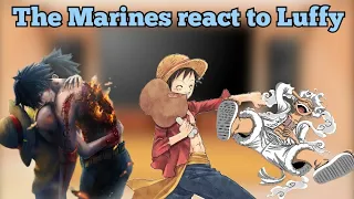 Marine's reaction to Luffy|•|One Piece|•|🇷🇺/🇬🇧