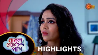 Badal Sesher Pakhi  - Highlights |06 Apr 2024| Full Ep FREE on SUN NXT | Sun Bangla Serial