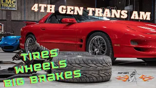 1998 Pontiac Trans Am Wheels, Tires, & Brakes - Project Red Bird Pt 3 - Stacey David's Gearz S16 E6