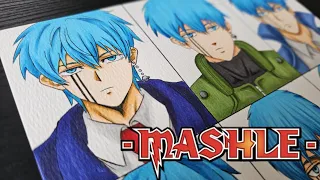 Drawing Lance Crown in Different 9 Anime Styles||Mashle : Magic and Muscle #mashle #lance #mash