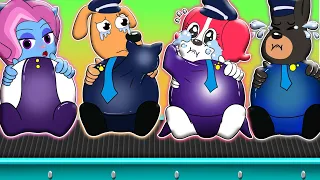 Sheriff Labrador CUTE BABY FACTORY But BREWING CUTE PREGNANT?! | Sheriff Labrador Animation