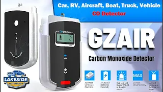 GZAIR SA104 Portable Carbon Monoxide CO Detector Review