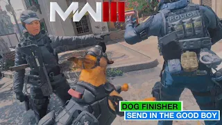 NEw Operator Laswell Dog Send In The Good Boy Finishing Moves - MW3 & Warzone 3 Finishers
