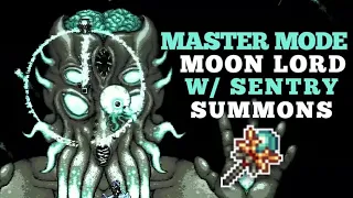 Terraria - Defeating Moon Lord as a Sentry Summoner (Master Mode)