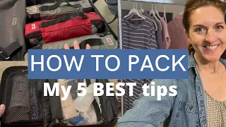 My 5 BEST Packing Tips! Pack With Me!