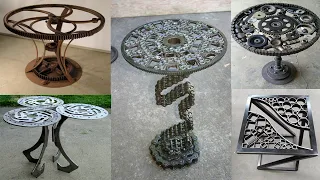 Scrap Metal Table Legs ideas / Metal Table Design  / Industrial Table legs