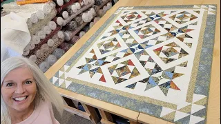 COME MAKE A "STAR CROSSED" QUILT WITH ME!!