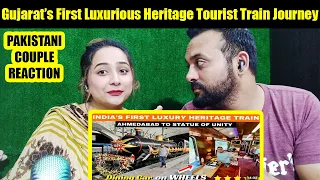 Gujarat’s First Luxurious Heritage Tourist Train Journey | Ahmedabad to Kevadia(STATUE OF UNITY)😍