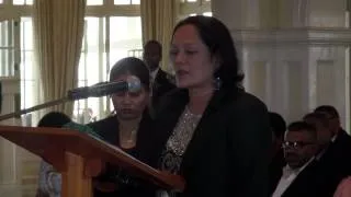 Swearing in of new Fijian Cabinet Ministers Part 2