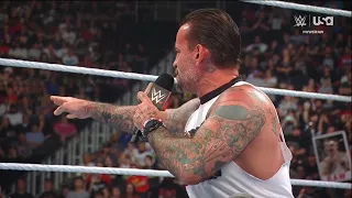 CM Punk confronts Drew McIntyre - WWE RAW 4/29/2024