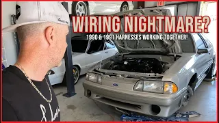 90's Foxbody Wiring - Using "1 Year Only" Harnesses Together! - They said it couldn't be done!