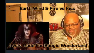 Earth Wind & Fire vs Kiss - I Was Made For Boogie Wonderland - Reaction Review