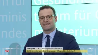 Jens Spahn zum bestätigten Coronavirus-Fall in Deutschland