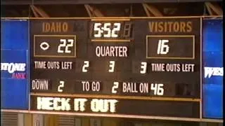 University of Idaho vs. Boise State University (Football), 11/20/1993