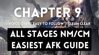 (Oct 2023) Chapter 9 All Stages NM/CM Easiest AFK Guide |【 Arknights】