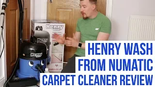 HENRY WASH CARPET CLEANER from NUMATIC | HENRY REVIEWS