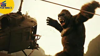 Kong: Kafatası Adası | Kong  vs Helikopterler | HD |