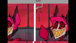 I brushed Alastor's teeth #hazbinhotel #alastor #teethcleaning