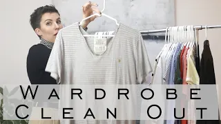 How I Declutter my Wardrobe : Organizing Closet : Minimalist Wardrobe : Emily Wheatley