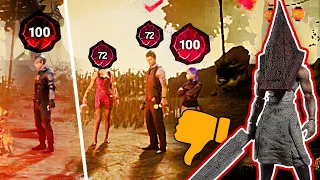 P100 player giving up?? - Dead by Daylight (Pyramid Head Gameplay)