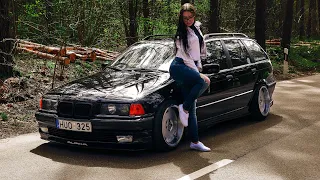 B M W 330d E36 Touring Stance Lithuania