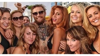Exclusive video Conor McGregor at a party in Las Vegas
