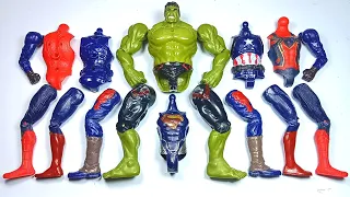 Merakit Mainan Avengers ~ Spider-Man, Captain America, Superman, Hulk Smash