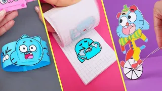 FUNNY CAT DIYs with GUMBALL| Amazing World of Gumball 🌈