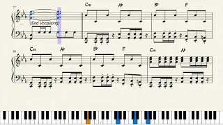 ♫ The Dragonborn Comes (Skyrim, The Elder Scrolls) -- Piano Sheet Music -- Video Score -- Tutorial