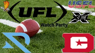 Live UFL Week 10: Arlington Renegades vs. D.C. Defenders | Interactive Commentary with AI Co-Host!