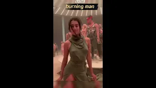 Burning Man 2023 #Milkshake #sandstorm #dance #KatherinneRodriguez