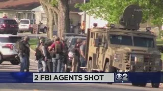 Two FBI Agents Shot, Suspect Dead During Raid