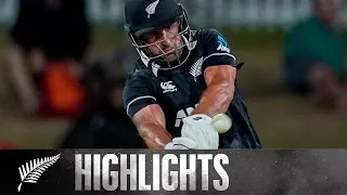 De Grandhomme 58* off 28 in Finale | FULL HIGHLIGHTS | BLACKCAPS v India - 3rd ODI, 2020