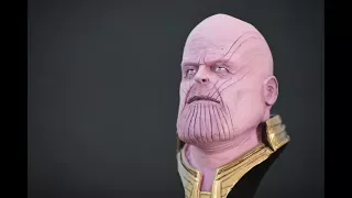 Sculpting - Thanos | Marvel |Avengers - Infinity war |