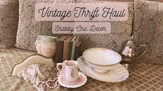 *New* Vintage Thrift Decor Haul || Shabby Chic Decor || Old World Antiques