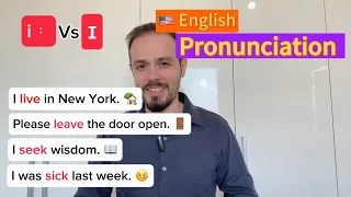 Improve Your English Pronunciation: Vowel Sounds /iː/ & /ɪ/ as in ‘seek’🙇‍♂️ vs ‘sick’🤒