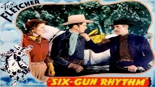 SIX-GUN RHYTHM - Tex Fletcher, Joan Barclay - full Western Movie [English]