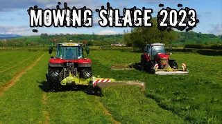 Mowing Grass For Silage 2023 ~ Massey Ferguson Power